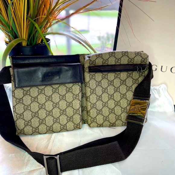 Gucci Handbags - Gucci Coated Canvas Bumbag